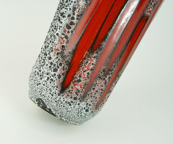 Vaso Scheurich tedesco occidentale vintage anni '60 '70 con decoro Lora Modello 275-28 – Scheurich W-Germany (photo 10 of 13)