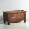 Antieke gesneden kist van grenenhout – Transsylvanië, circa 1900 – Opbergkast, Iron, Rustic (photo 9 of 40)