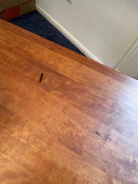 Solid wood dining table, cherry wood (photo 7 of 7)