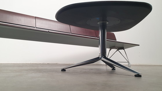 Image 1 of Tavolino di design Kei BULO, impiallacciato in rovere marrone scuro