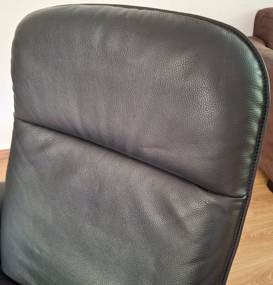 Poltrona relax design originale De Sede DS-50, Pelle nera – Poltrone, Leather (photo 3 of 5)