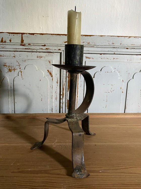 candelabro antiguo – Portavelas, Hierro (photo 7 of 14)