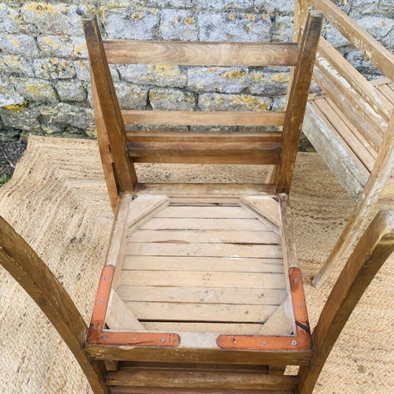 Image 1 of Ensemble de 4 chaises René Gabriel