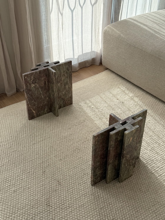 Image 1 of Vintage marble coffee table