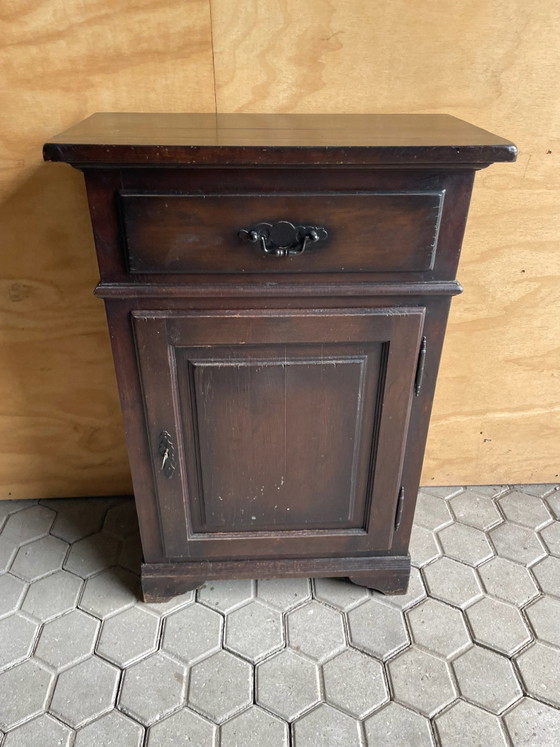 Grazioso ARMADIETTO DA INGRESSO a 1 anta rovere scuro con cassetto 92 x 62 cm – Armadi a muro, Legno (photo 14 of 14)