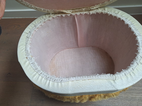 Image 1 of Vintage Hocker/Poef Jaren 50/60