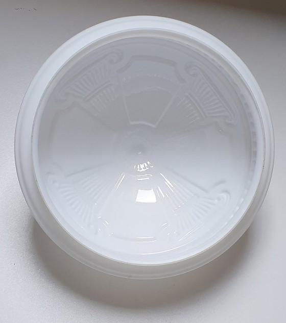 Image 1 of Grote Art Nouveau / Art Deco  stijl hanglamp