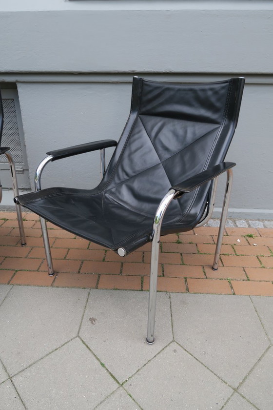 Image 1 of Coppia di poltrone ad arco di Hans Eichenberger per Strässle International