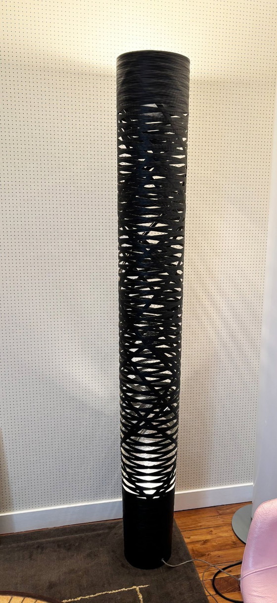 Image 1 of Marc Sadler Lampadaire "Tress Terra" Édition Foscarini Fibre de Verre et Résine 2008