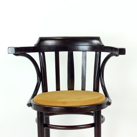 Image 1 of Michael Thonet No. 24 Bentwood Armchair By Ton, Czechoslovakia 1950s