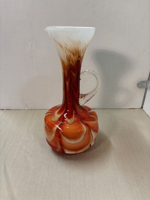 Vintage murano opaline Florence karaf 