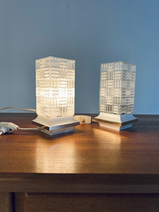 2X Vintage Bed Lamp