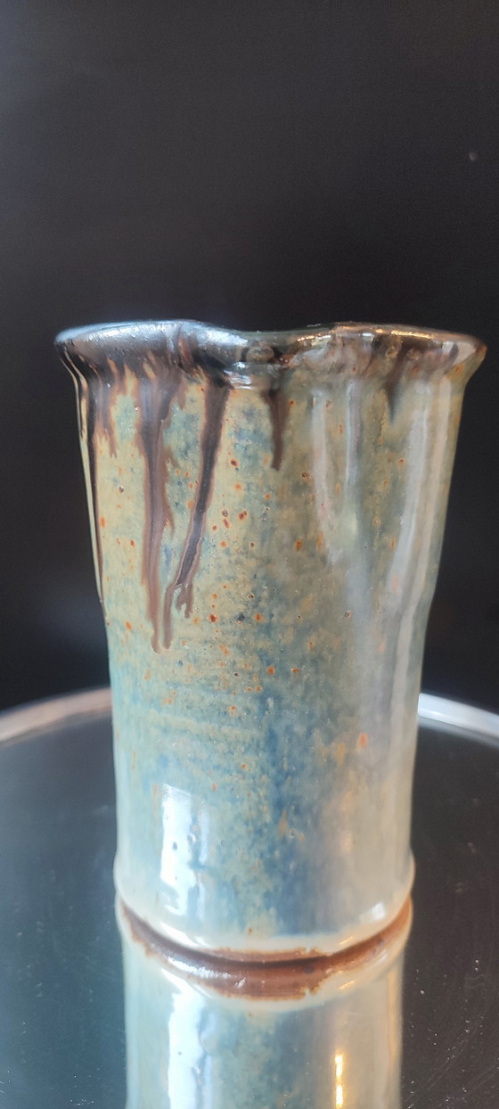 Image 1 of Pichet Denis Avonts Grès pyrité émaillé La Borne / Puysane 