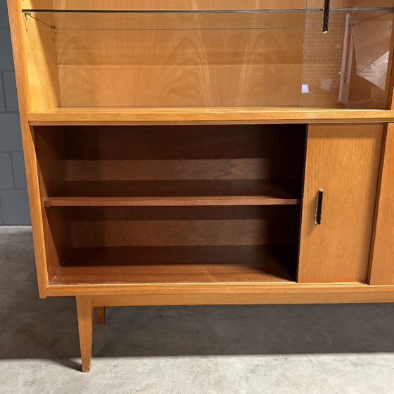 Credenza alta vintage – Bartels – anni '60 – Credenze alte, Glass, Wood (photo 13 of 17)