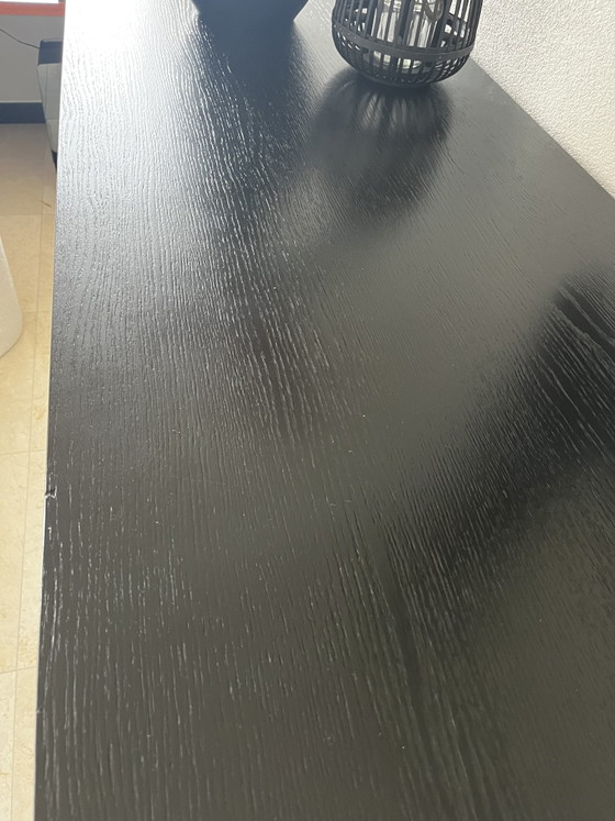 Image 1 of Bartisch, 240 cm lang, mit 4 Barhockern