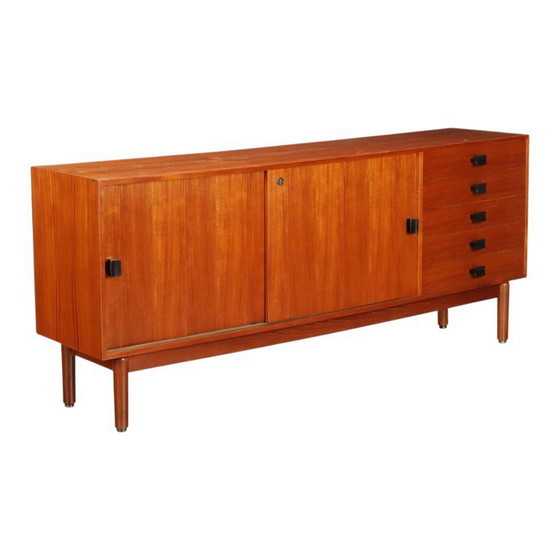 Image 1 of Dressoir uit de jaren 60, geproduceerd door Fratelli Saporiti.