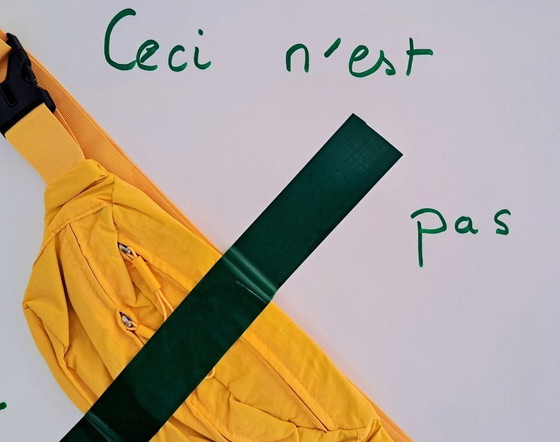 Image 1 of Enzo SAN MARCO - This is not a banana - Artist's painting