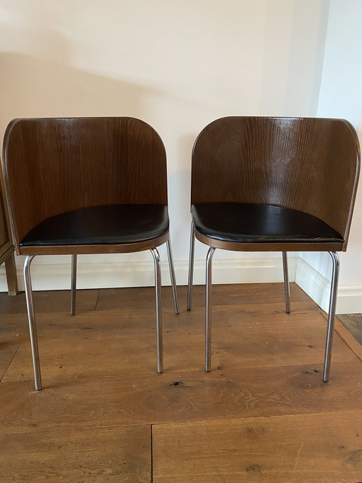 Ensemble de chaises de salle à manger IKEA vintage par Sandra Kragnert
