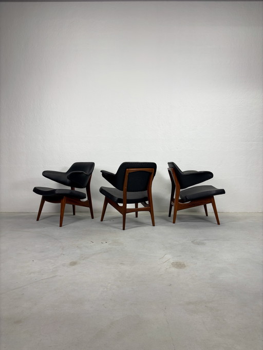 Fauteuils Pingouin Vintage Louis van Teeffelen