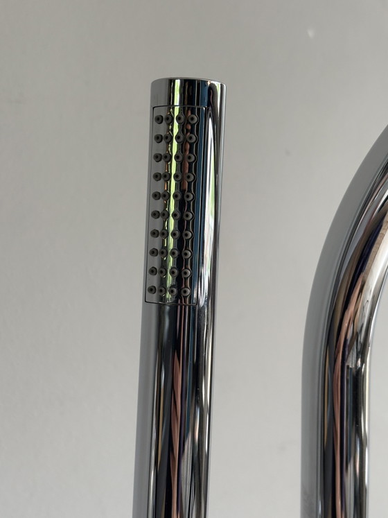 Image 1 of Bongio vrijstaande design badkraan met natuurstenen voet – compleet met inbouwbox