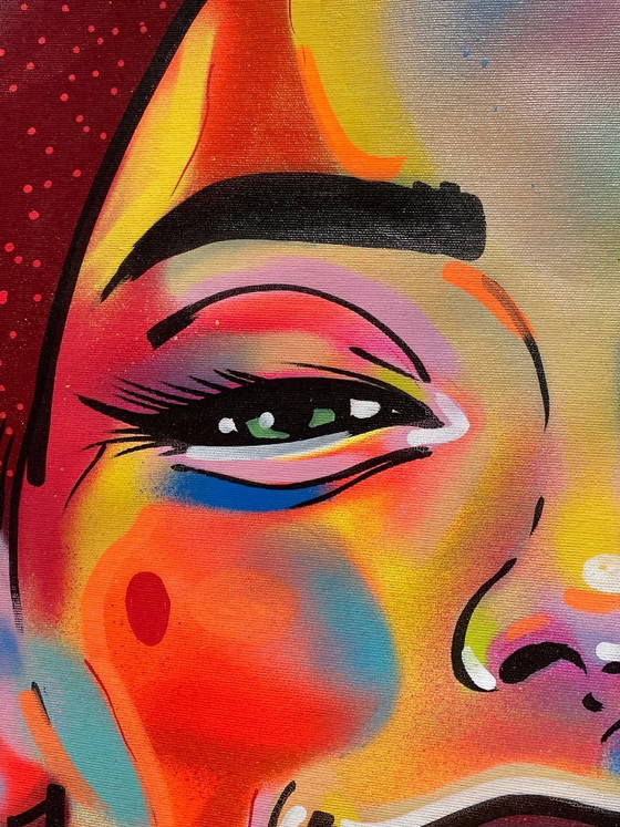 Image 1 of YOUTHONE - Electric Emotion - Artist canvas