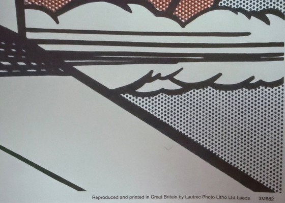 Image 1 of Roy Lichtenstein: Diptychon "Whaam, I Pressed the Fire Control, 1963"