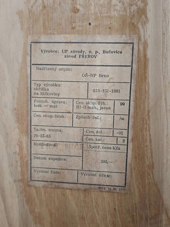 Kist of minibar Frantisek Mezulanik voor Up Zavody jaren 60 – Barkrukken, Wood, Mid Century Modern (photo 17 of 18)