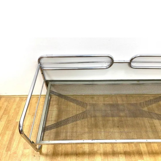 Image 1 of Bauhaus Chromen bank van Slezák, Tsjechoslowakije, jaren dertig