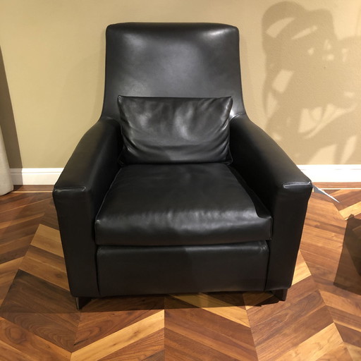 Dion-Sessel mit Hocker im italienischen Design