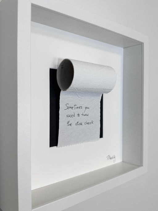 Sometimes You Need to Turn the Other Cheek, by International Artist T P Hardisty