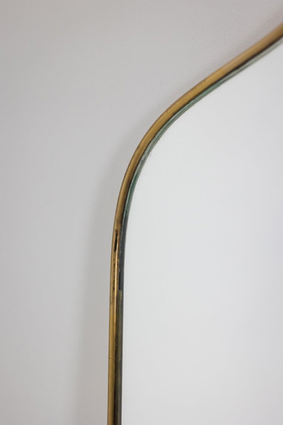 Image 1 of Coppia di specchi a forma di "cappello da gendarme". Anni '70.
