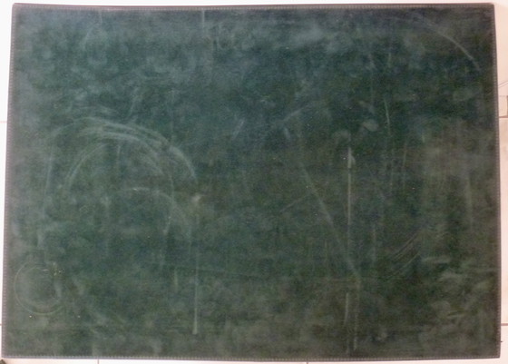 Image 1 of Set da ufficio/scrivania vintage in pelle da 4 pezzi.