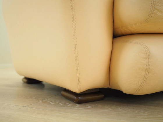 Image 1 of Ledersofa, italienisches Design, 1960er Jahre, Produktion: Italien