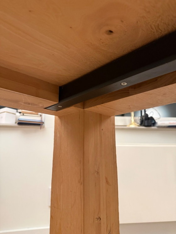 Image 1 of Stylish Pilat & Pilat Light Oak Table (220 x 94 x 76)