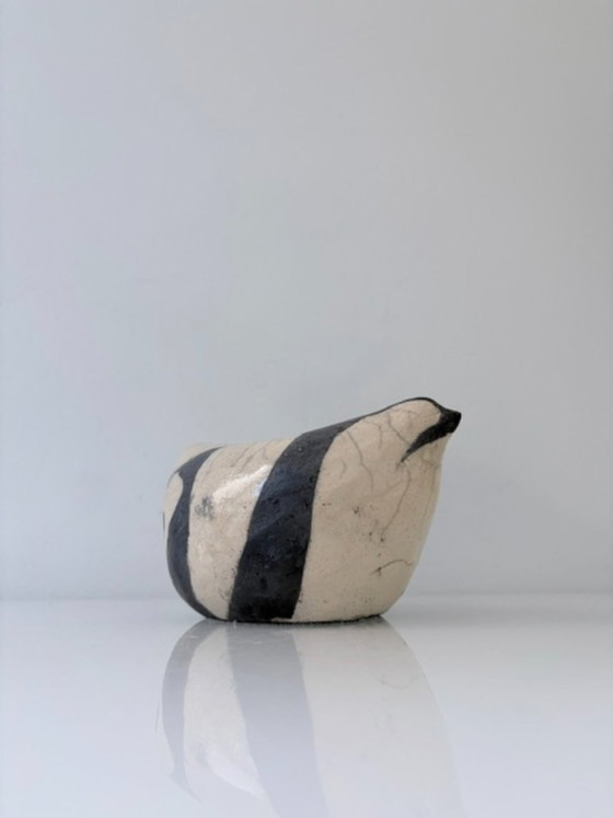 Skandinavischer Keramikvogel – modern stilisiert – Bildhauerei, Ceramic (photo 3 of 14)