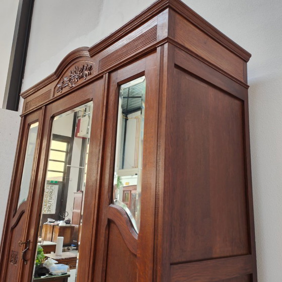Image 1 of Vintage Antique wardrobe closet detachable wardrobe