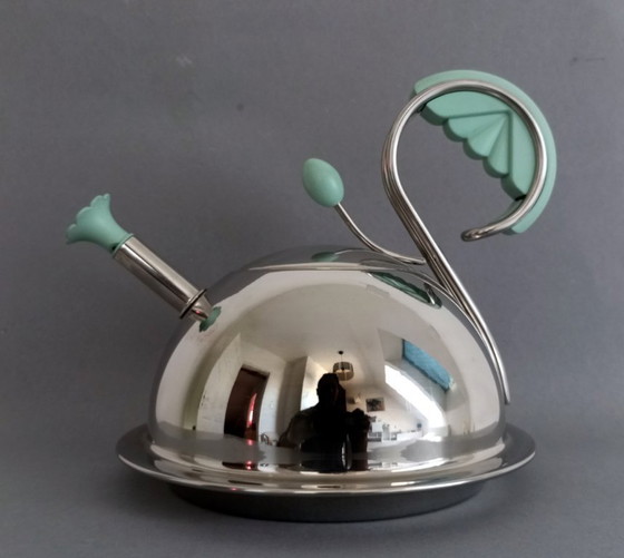 Image 1 of Bollitore postmoderno Emilio Lagostina design 'Intomi' Lagostia Italia 1990 - inutilizzato