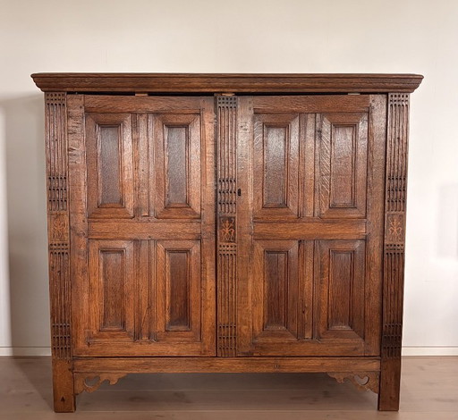 Antiker Eichenschrank im Stil der Neorenaissance – dressoirs, Wood