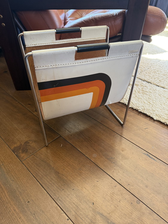 Image 1 of Vintage Brabantia Dadime Magazine Rack