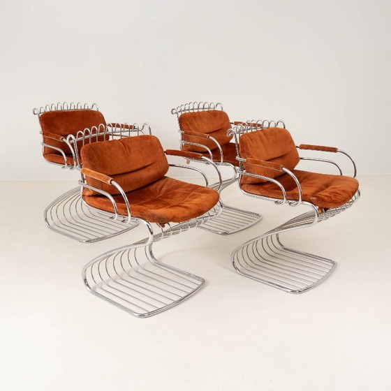 Image 1 of Service de salle à manger attribué à Gastone Rinaldi pour Rima, Italie,