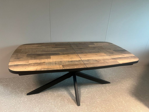 Uitschuifbare Ovale Eettafel Avalox - 190x110 (+60) cm – Henders & Hazel, Metal, Wood (photo 2 of 7)