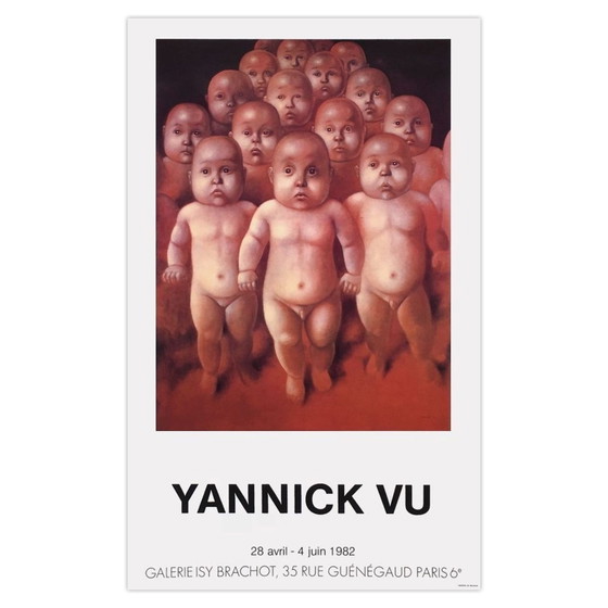 Image 1 of Yannick VU (JAKOBER) Expo - Galerie Isy Brachot cartel 1982