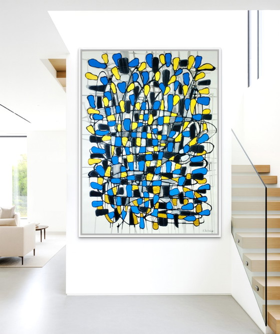 Image 1 of Composition abstraite XXL de Natia Antadze