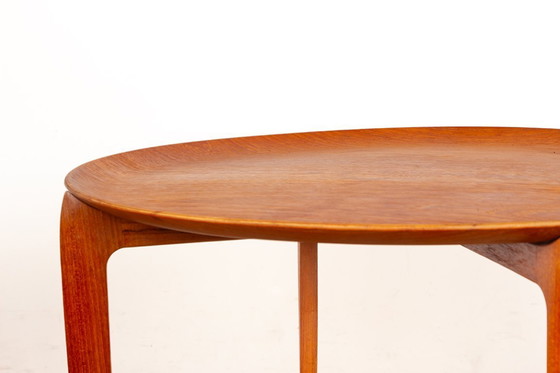 Image 1 of Coffee table, folding, Danish teak, model 4508 by Engholm and Willumsen for Fritz Hansen, 1960s.