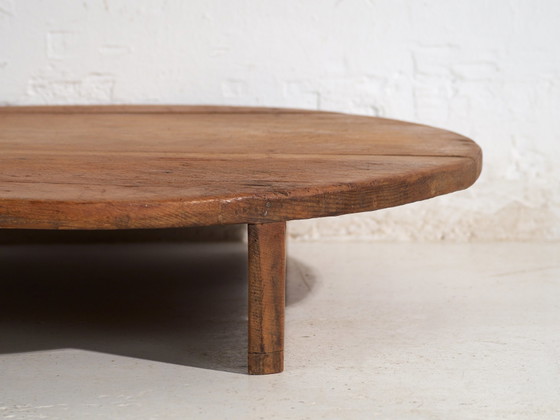 Table basse ronde ancienne en bois de pin – Europe Centrale, circa 1940 – Tables basses, Rustic (photo 39 of 40)