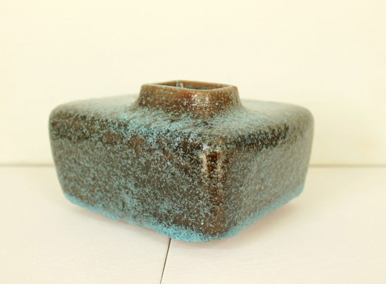 Pieter Groeneveldt MCM Blockvase, Kaminvase, 1950er/1960er Jahre – Vasen, Ceramic (photo 10 of 17)
