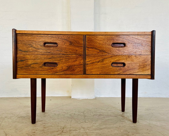 Image 1 of Vintage Danish Mid-Century Rosewood Chest of Drawers, 1960s