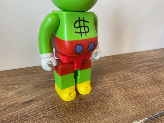 Image 1 of Bearbrick Keith Haring Andy Warhol Andy Mouse 400% MEDICOM speelgoed