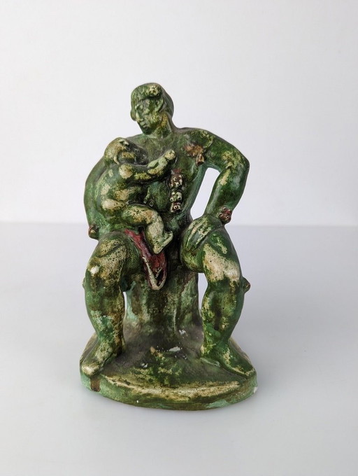 Scultura Paternité di Manolo Hugué 1940