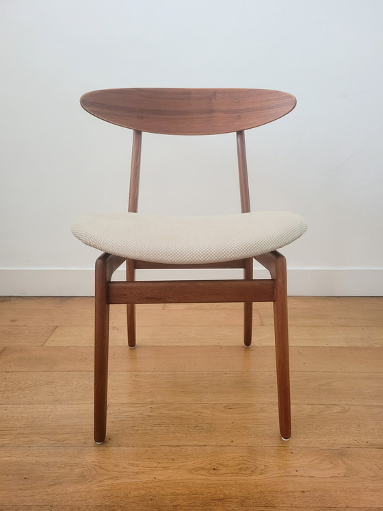 Image 1 of Vintage Danish Dining Chair in Teak 1960s.